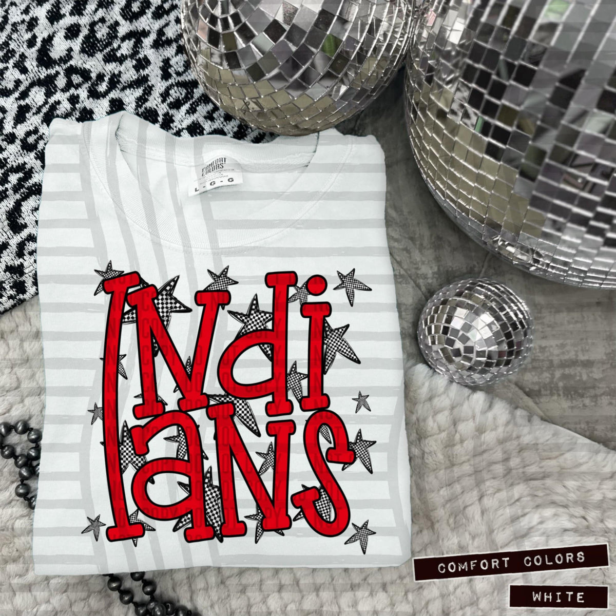 Red Staggered Mascots (Caplinger)