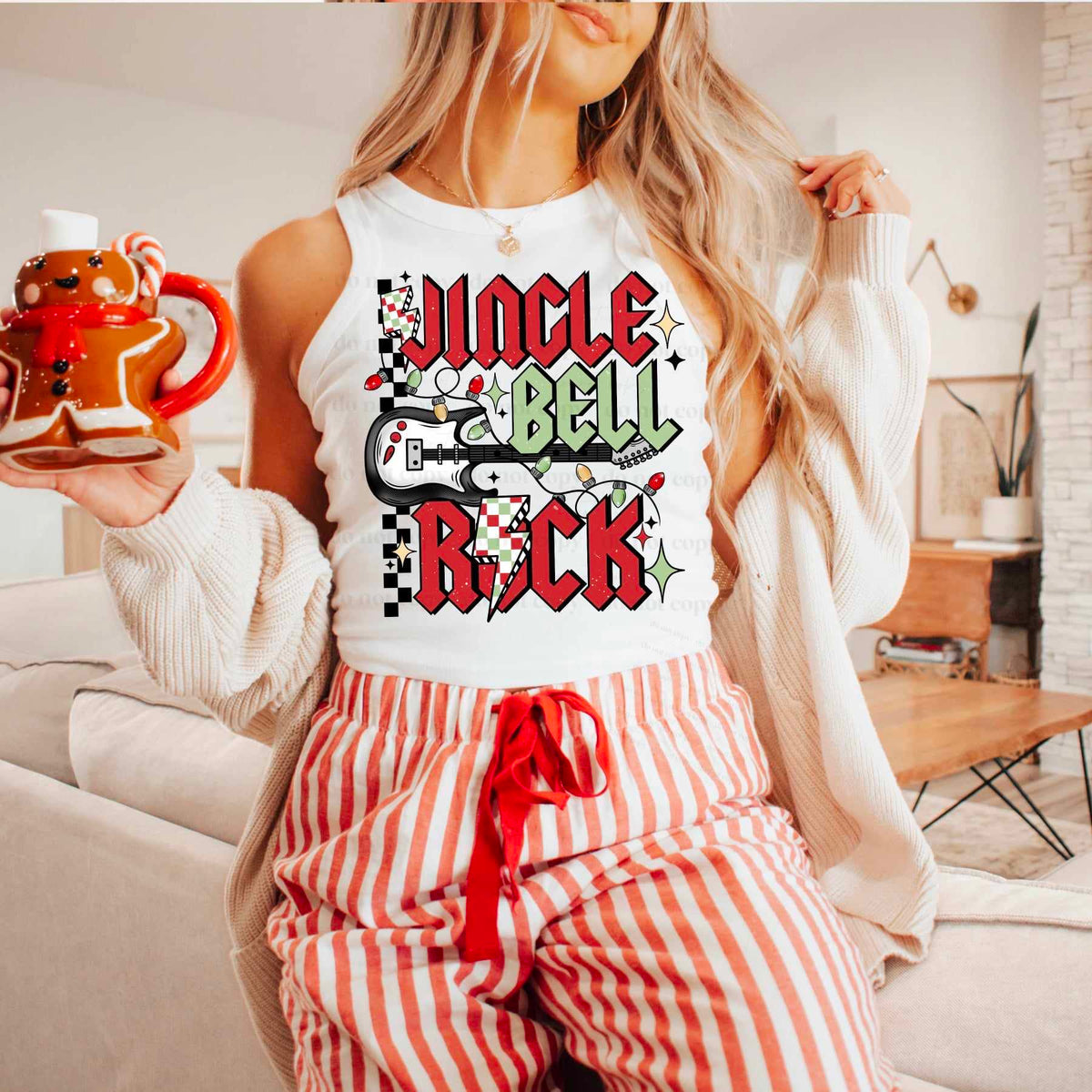 Jingle bell rock (CSC) 55621 DTF transfer