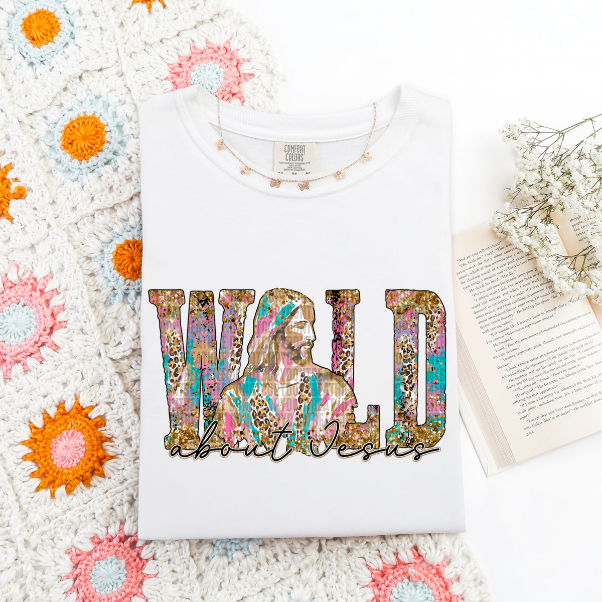 Wild about Jesus 100061 DTF transfer