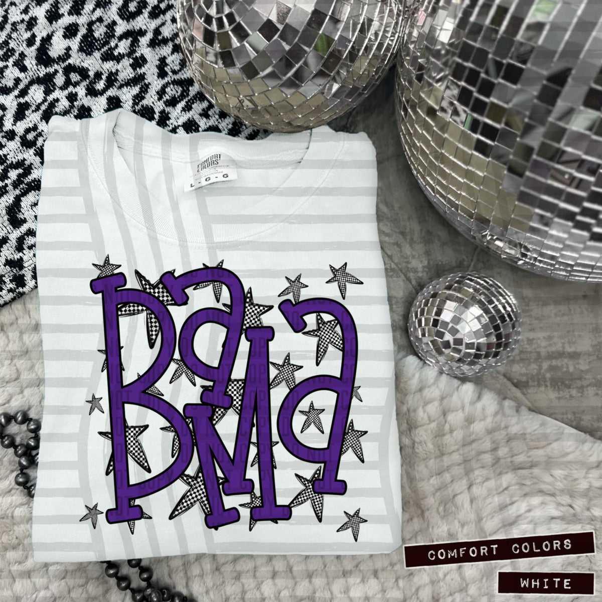 Purple Staggered Mascots (Caplinger)