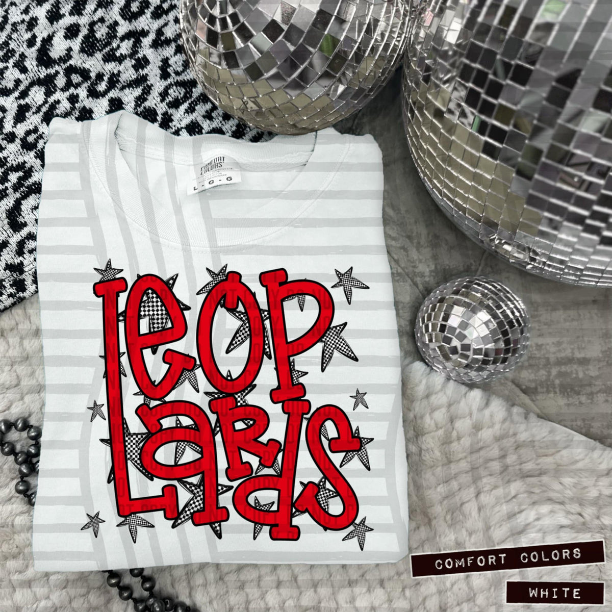 Red Staggered Mascots (Caplinger)