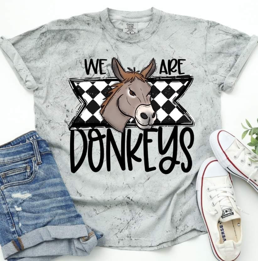 We are Donkeys 30670 DTF transfers