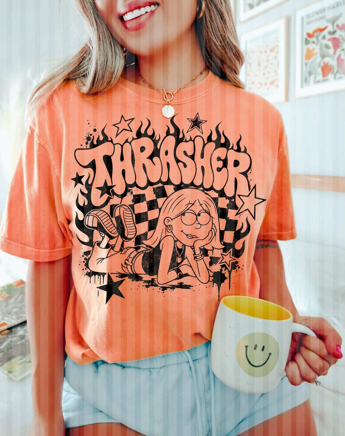 Thrasher LM BLACK (Unhinged) DTF Transfer