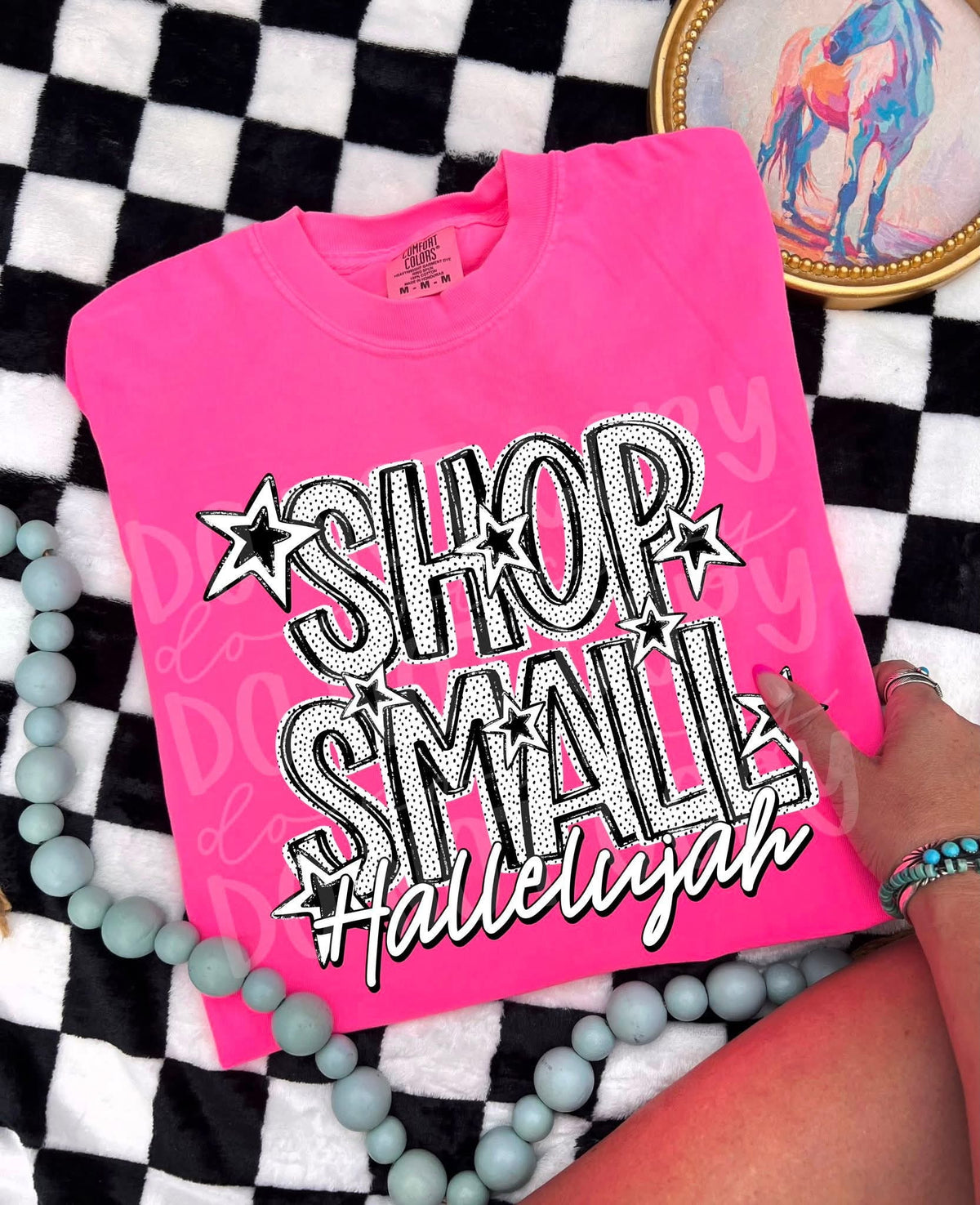 Shop small hallelujah Sunday Special DTF transfer