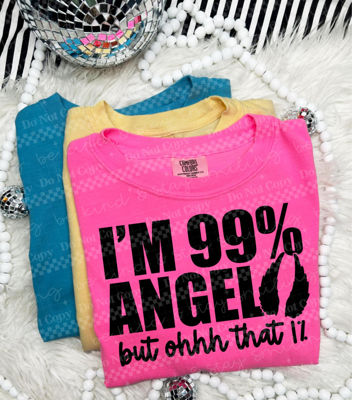 I’m 99% angel (two peas) DTF Transfer