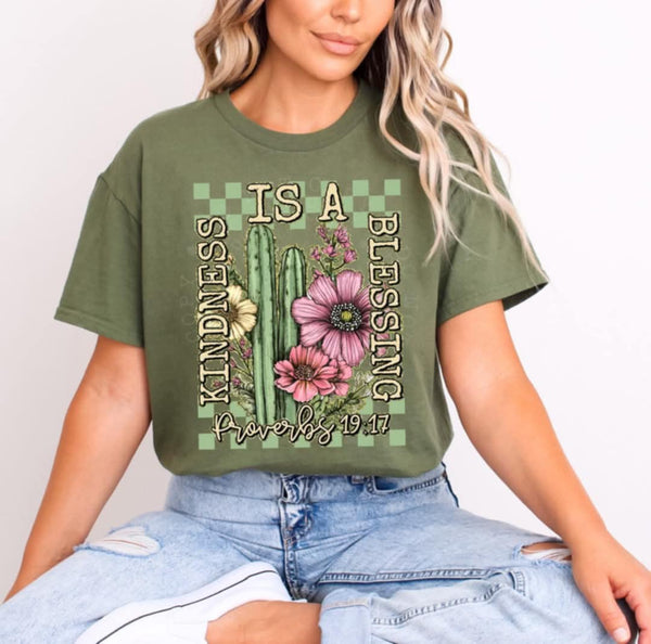 Kindness is a blessing (C’s) 96642 DTF transfer