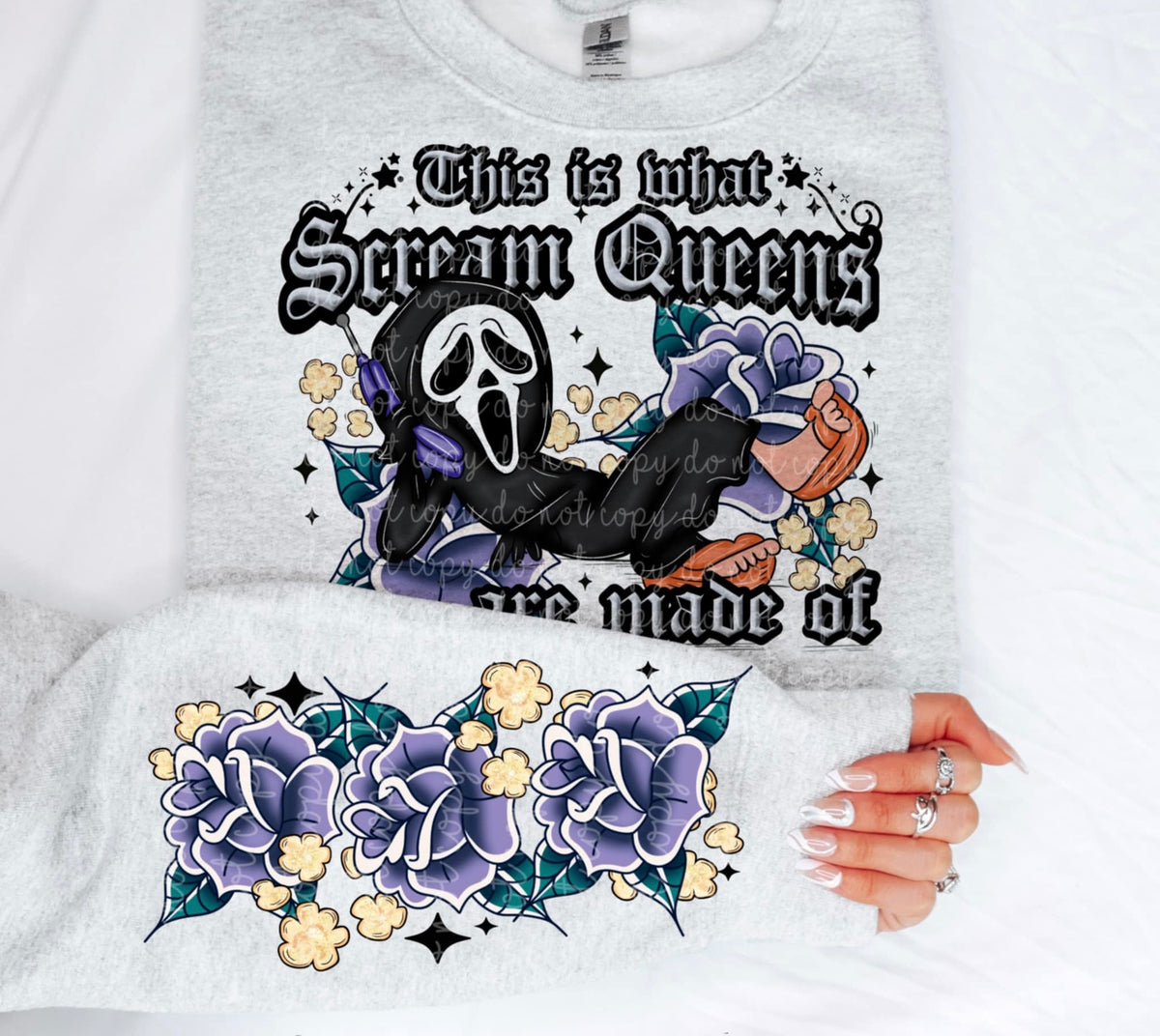 Scream Dreams SLEEVE ONLY (MMD) DTF transfer