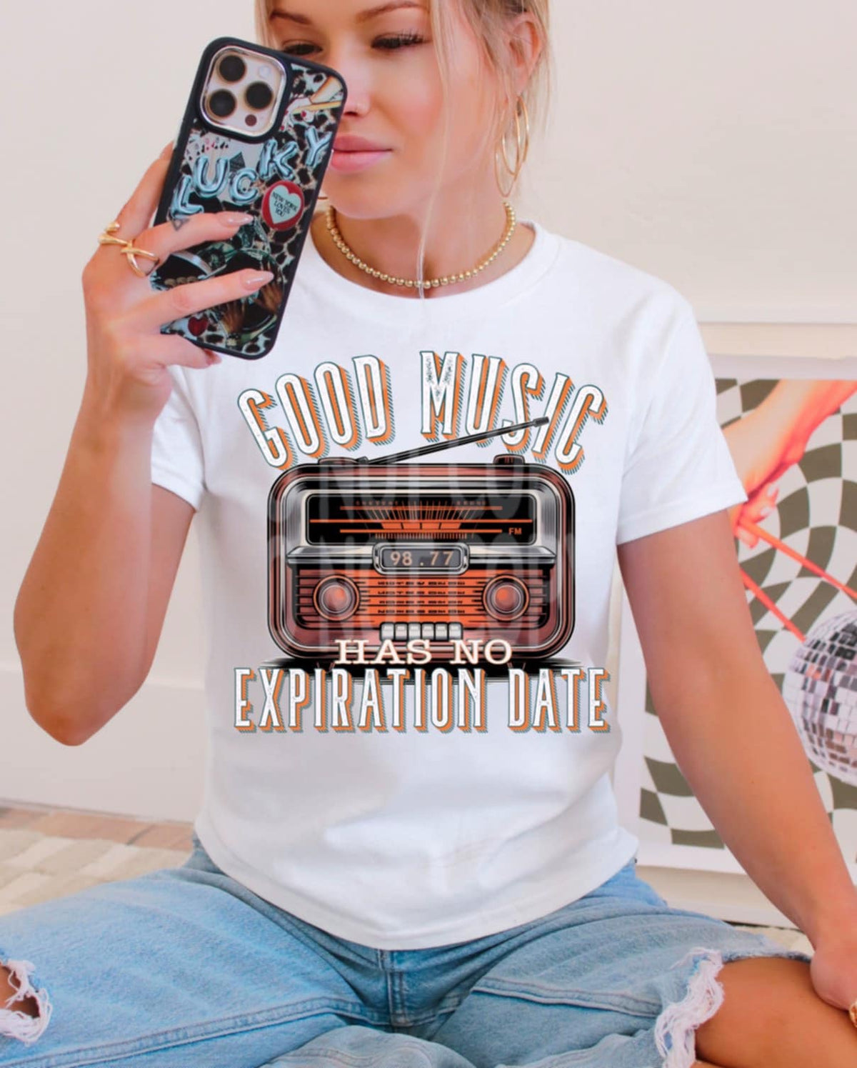 Good music has no expiration date (DD) 99806 DTF transfer