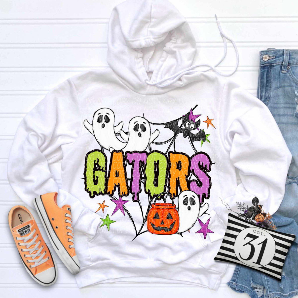 Gators Halloween (City) DTF transfer
