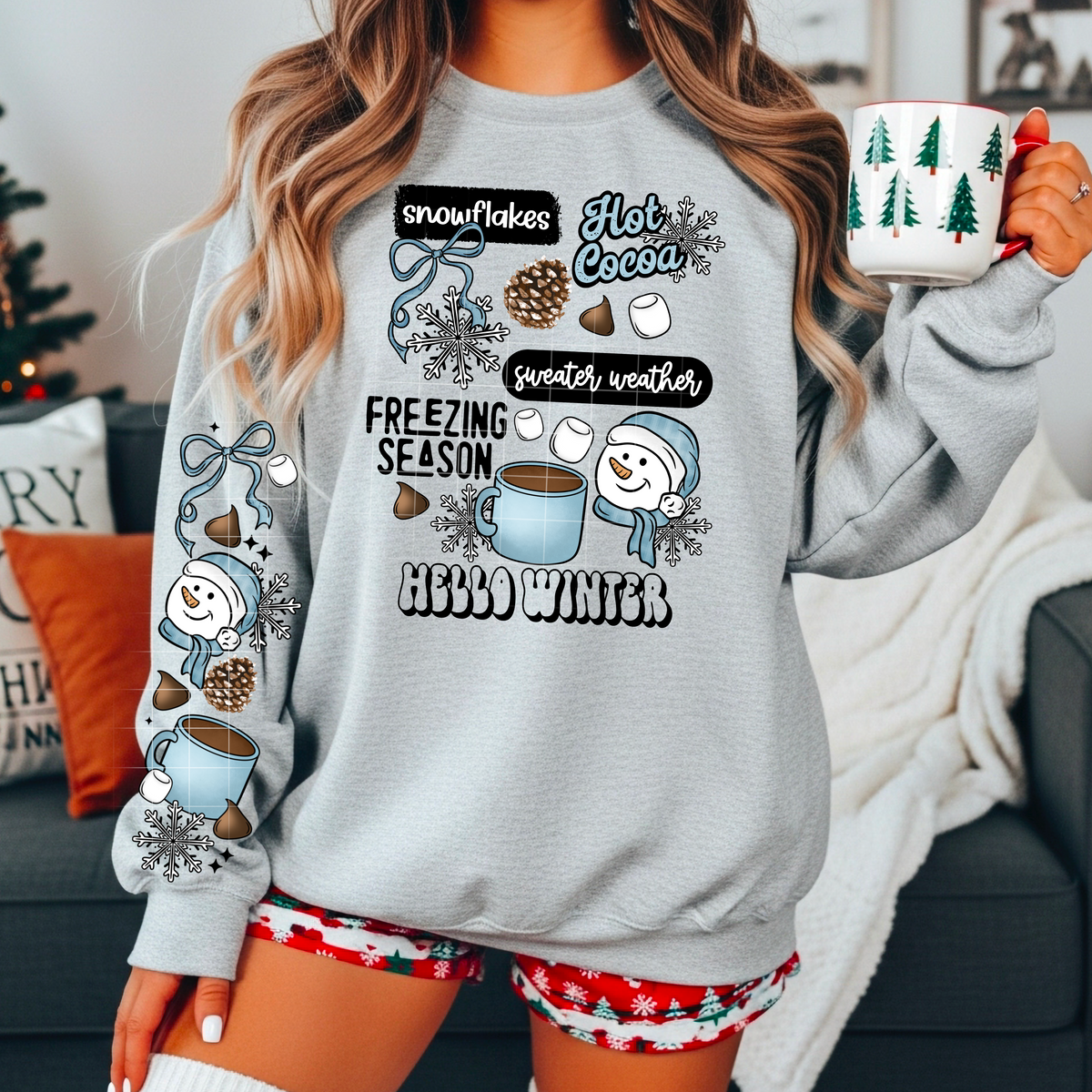 Winter Collage (front only) (CSC) DTF Transfer