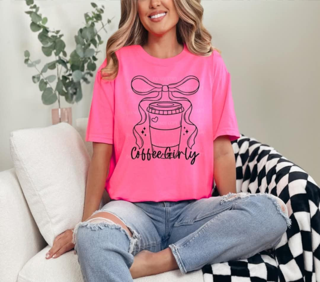 Coffee girly (Linda) 99691 DTF transfer