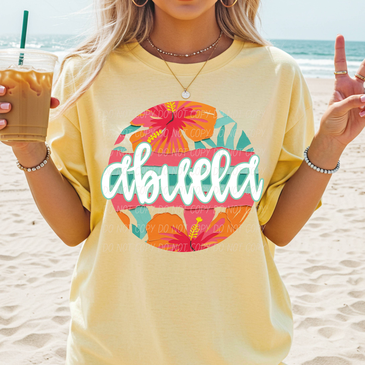 Abula tropical circle (City) DTF Transfer