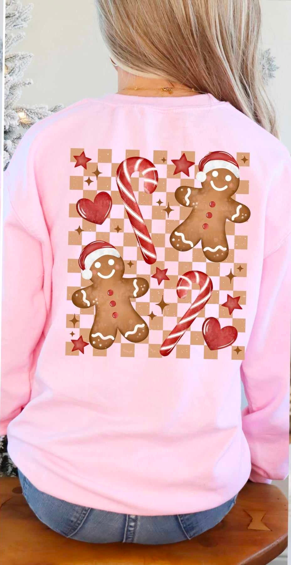 Gingerbread cluster (CSC) 60709 DTF transfer