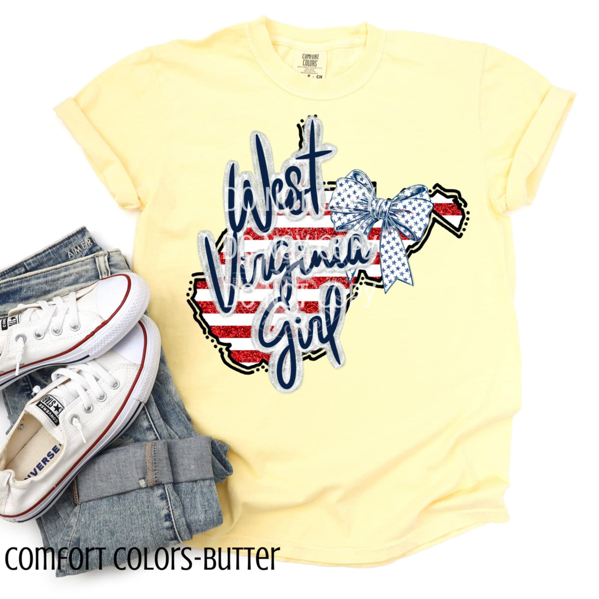 Patriotic GIRL states CSG DTF transfers