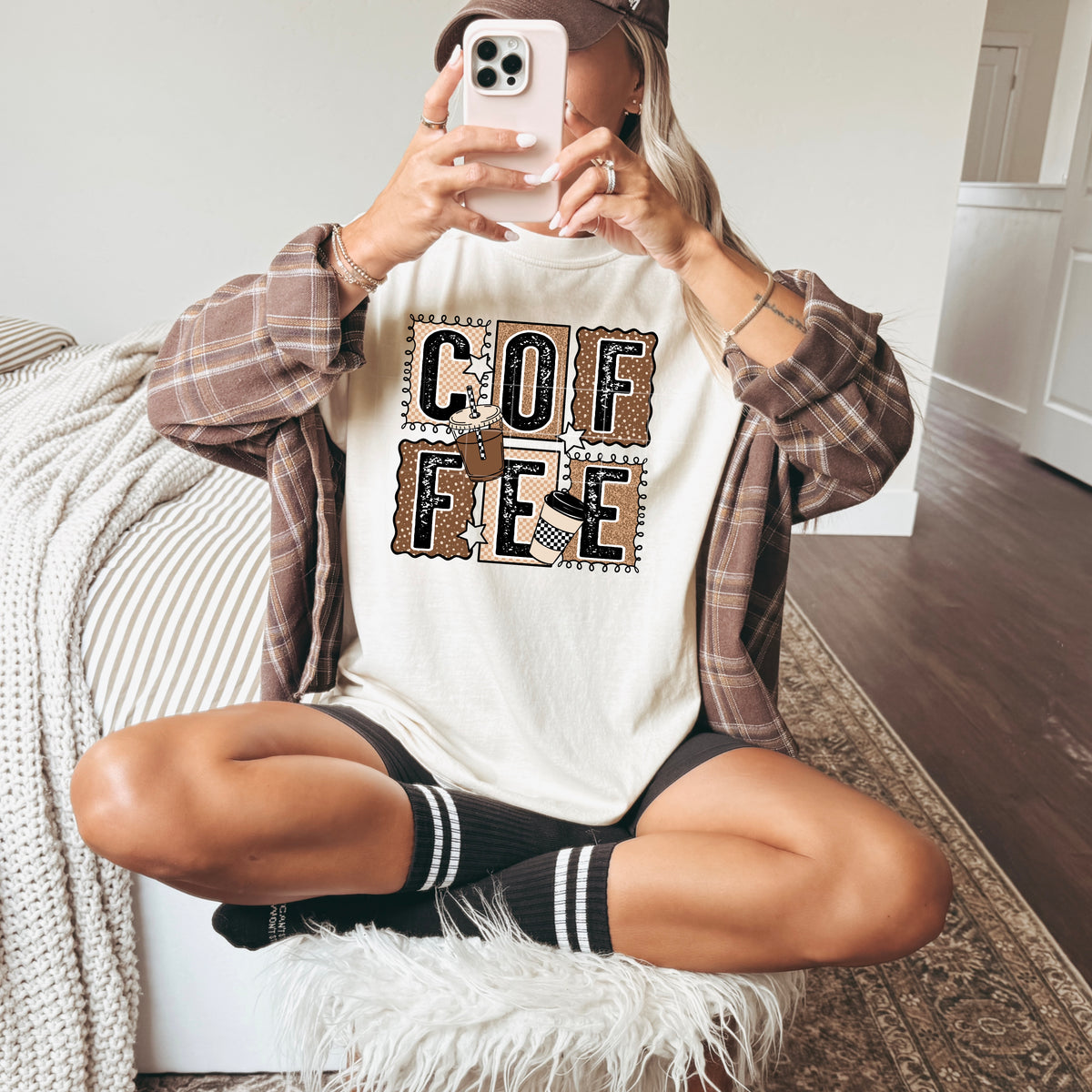 Coffee Blocks (CSC) DTF Transfer