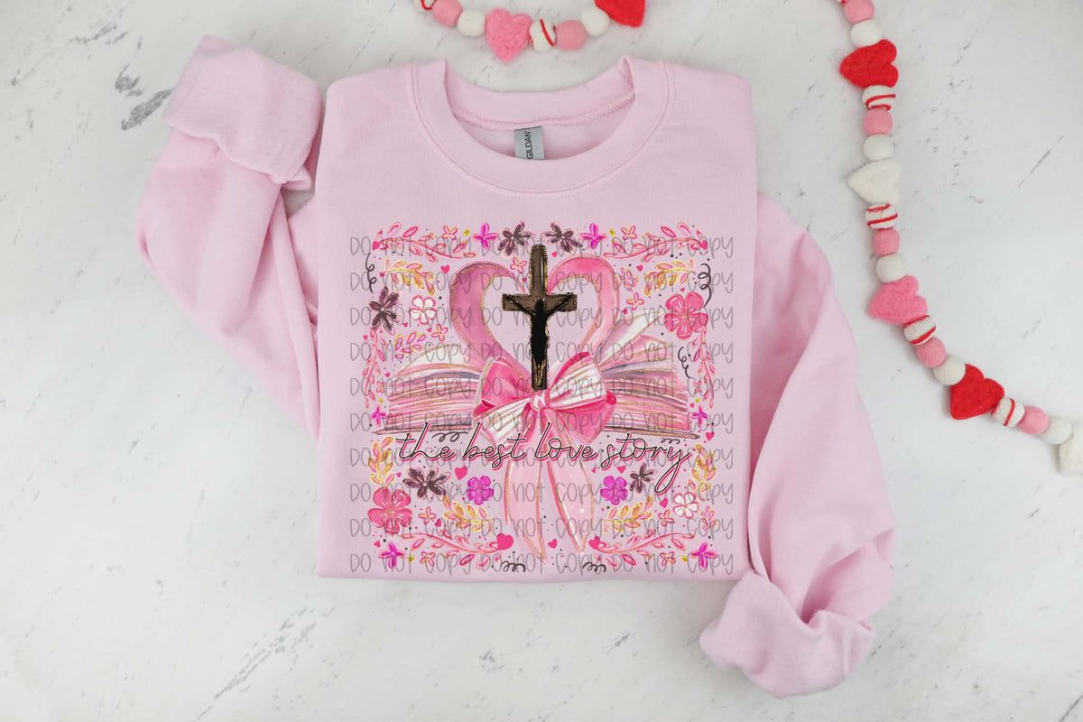 The best love story cross book (SSD) DTF transfer