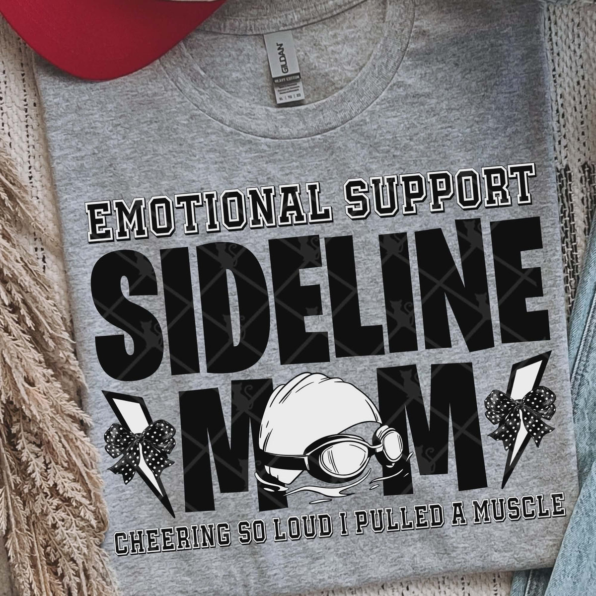 Sideline Mom swim  (Ttd) DTF Transfer