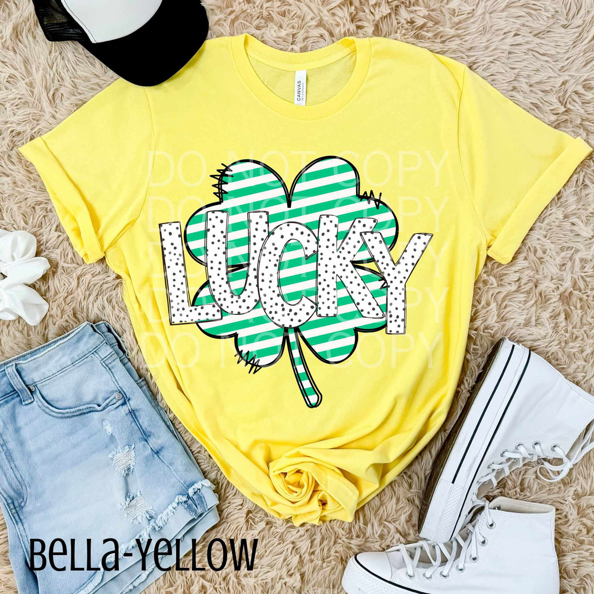 Lucky striped clover (CSG) 80149 DTF transfer