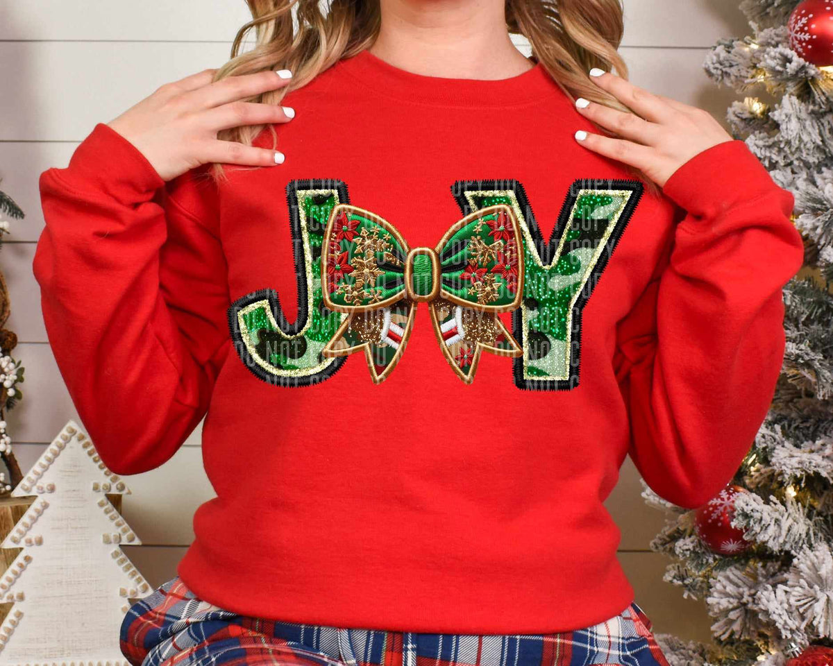 Camo joy bow (caplinger) 65106 DTF transfer