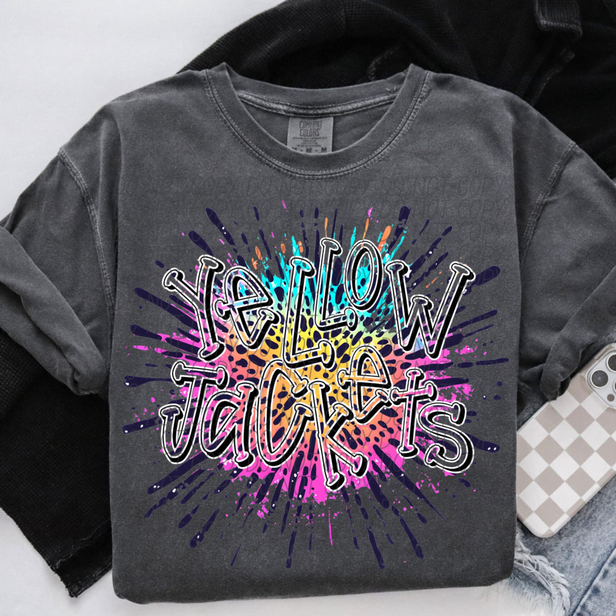 Colorful Burst Mascots (City)