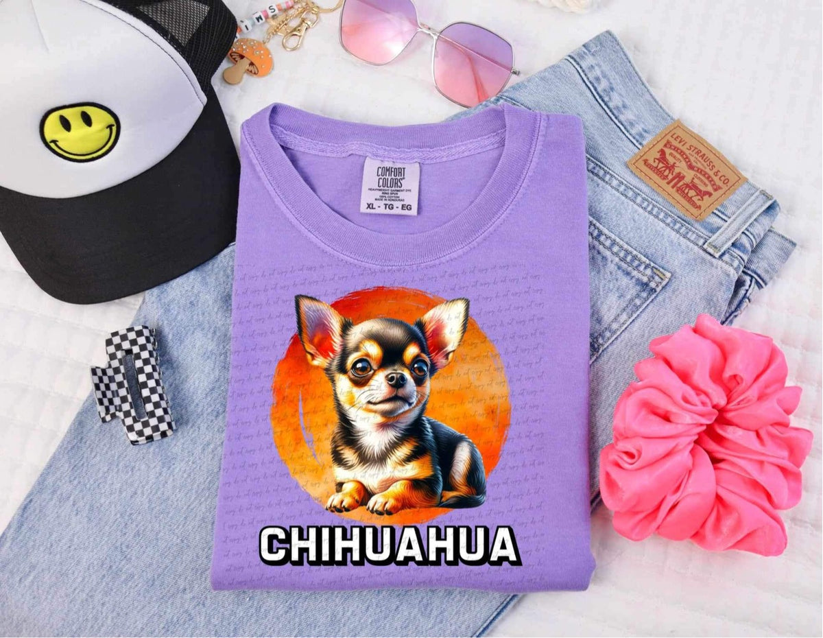 Chihuahua DTF transfer 13919