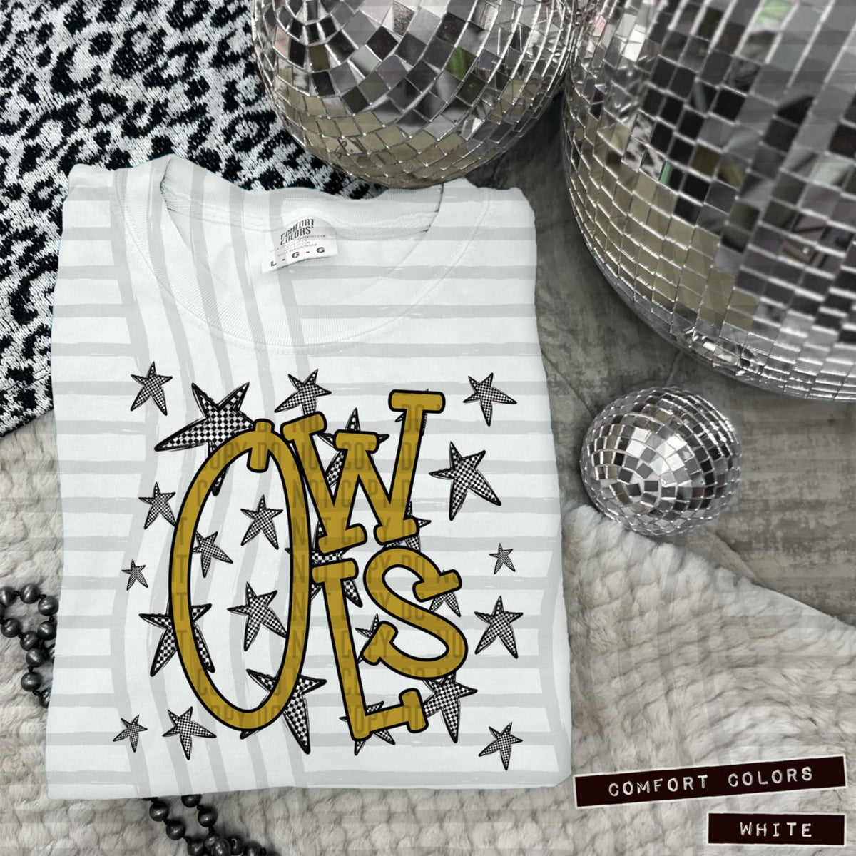 Gold Staggered Mascots (Caplinger)