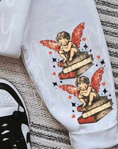 Who needs Cupid when you have book boyfriends sleeve (PH) 73303 DTF transfer