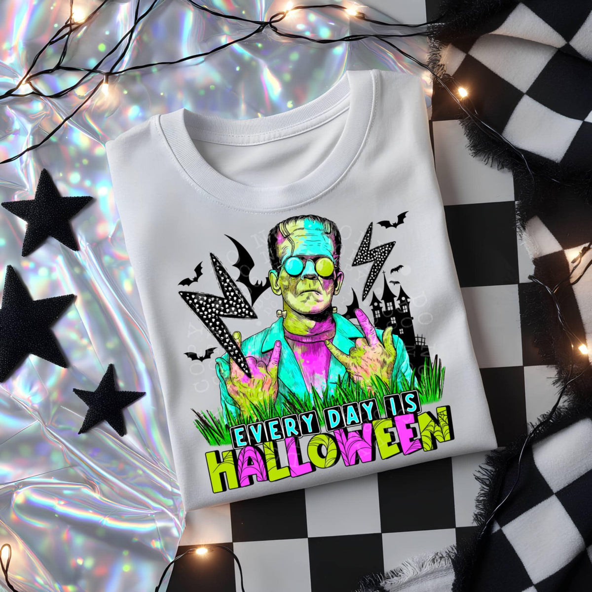 Everyday is Halloween 103954 DTF transfer