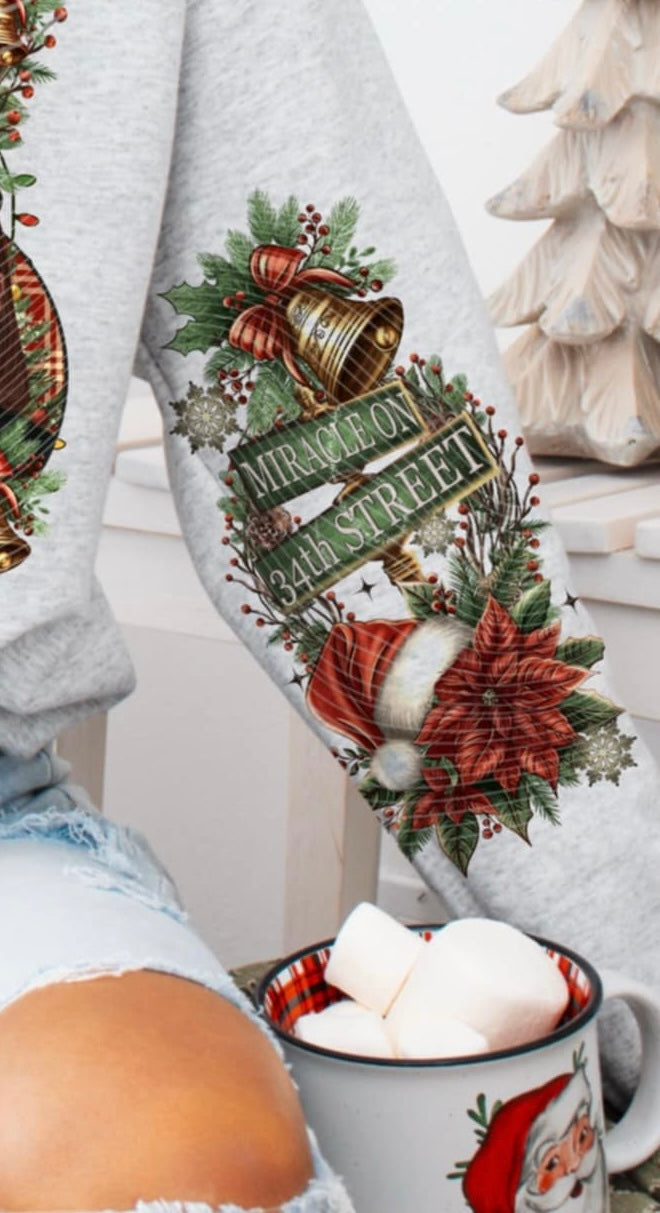 Miracle on 34 Street SLEEVE AG DTF transfer