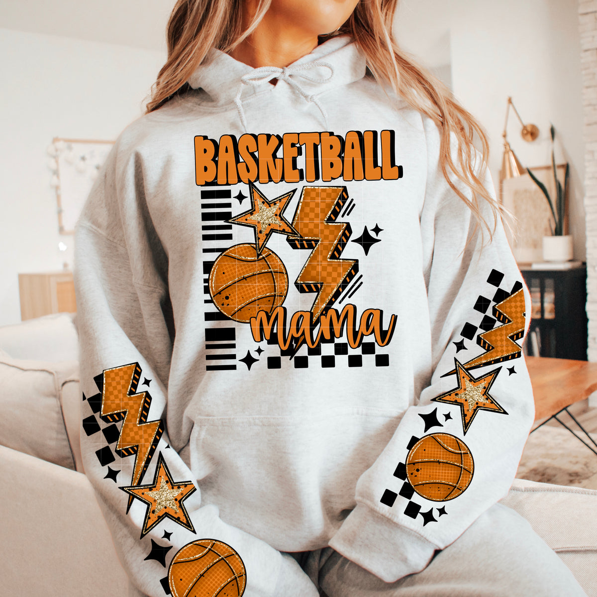 Basketball Mama (front only) CSC DTF transfer