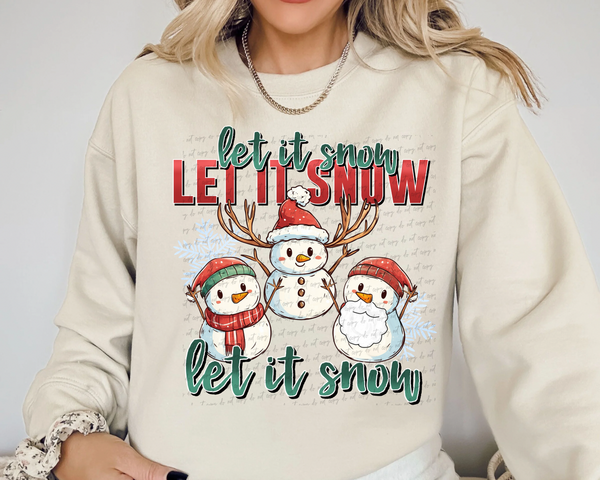Let it snow let it snow let it snow (SSD) 67452 DTF transfer