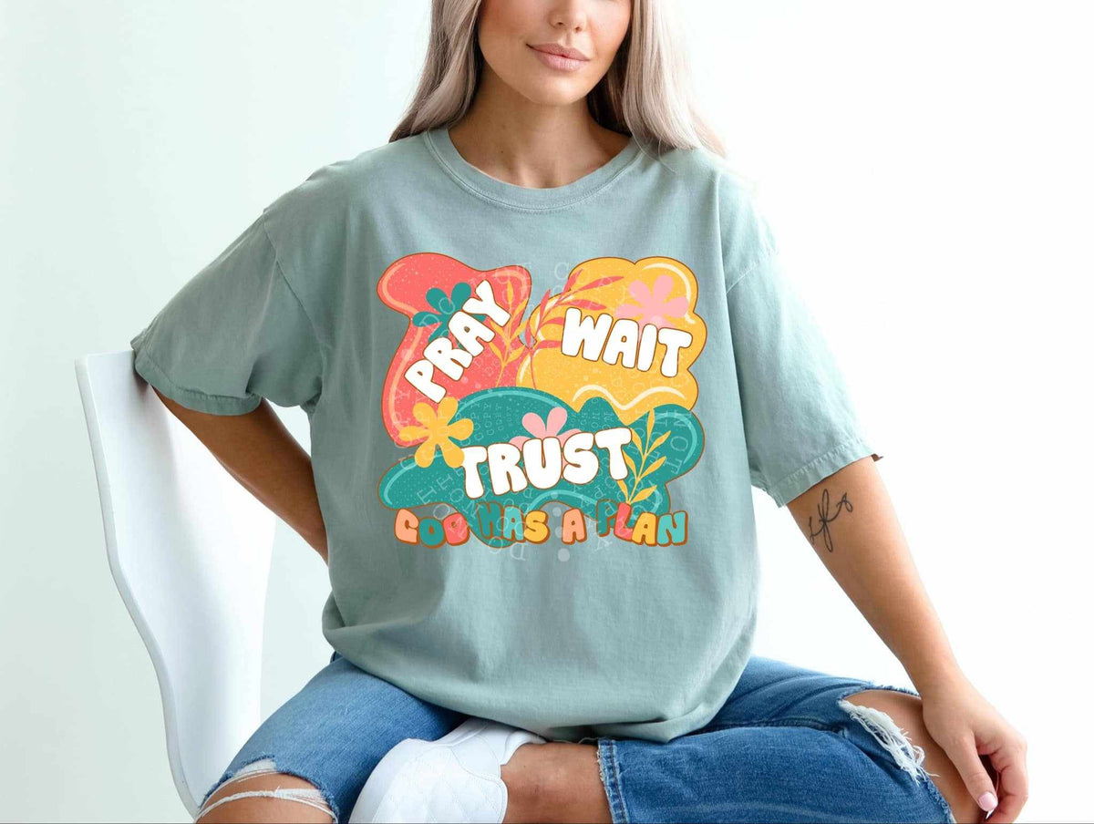 Pray wait trust 70367 DTF transfer