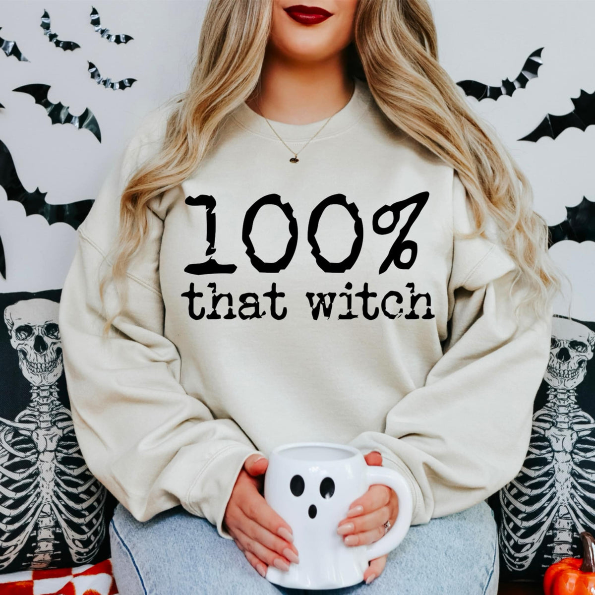 100% that witch black font (abd) DTF transfer