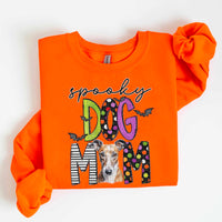 Spooky dog mom greyhounds 55489 DTF transfer