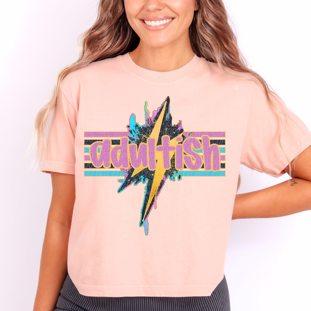 Geode Bolt Adultish (CITY) DTF transfer