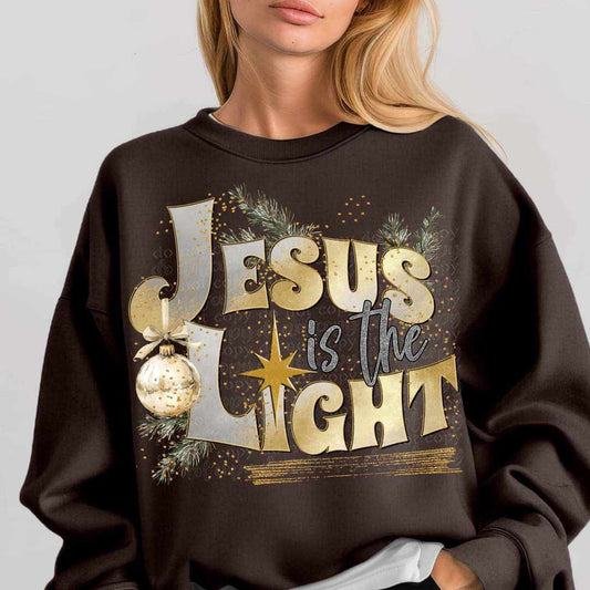 Jesus is the light (TTD) 70431 DTF transfer