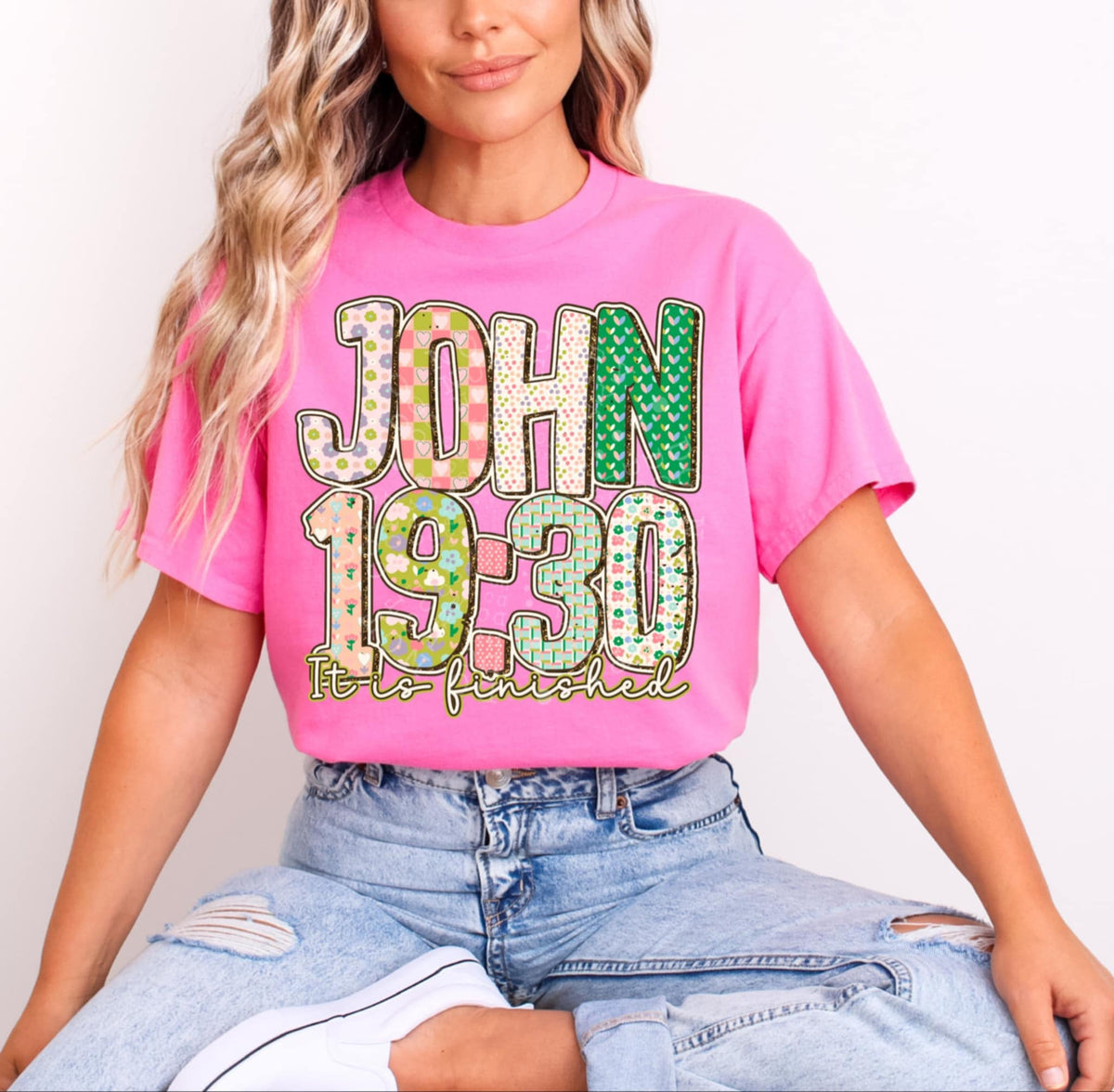 John 19:30 it is finished (C’s) 95234 DTF transfer