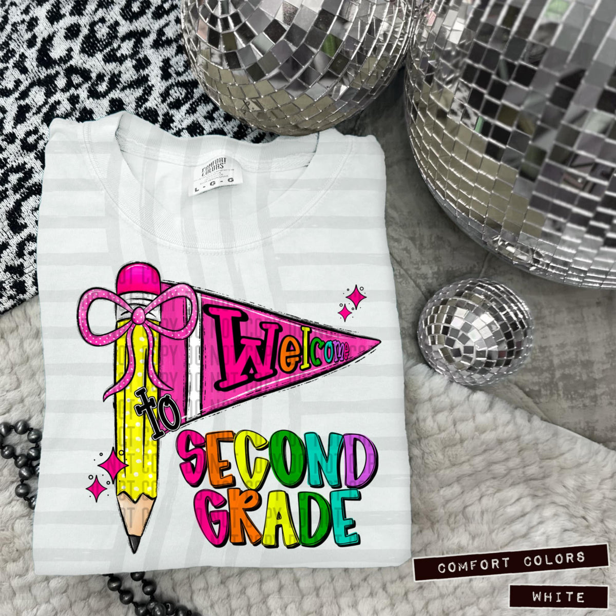 Welcome To 2nd Grade (caplinger) DTF transfer