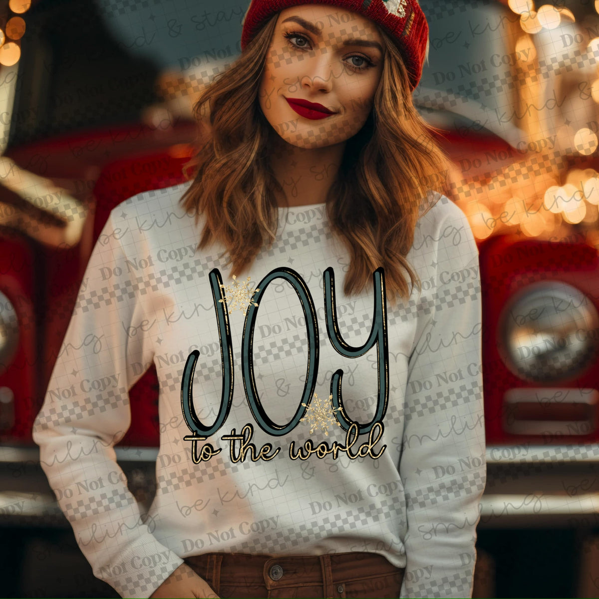 Joy to the world (CMLD) 116736 DTF TRANSFER