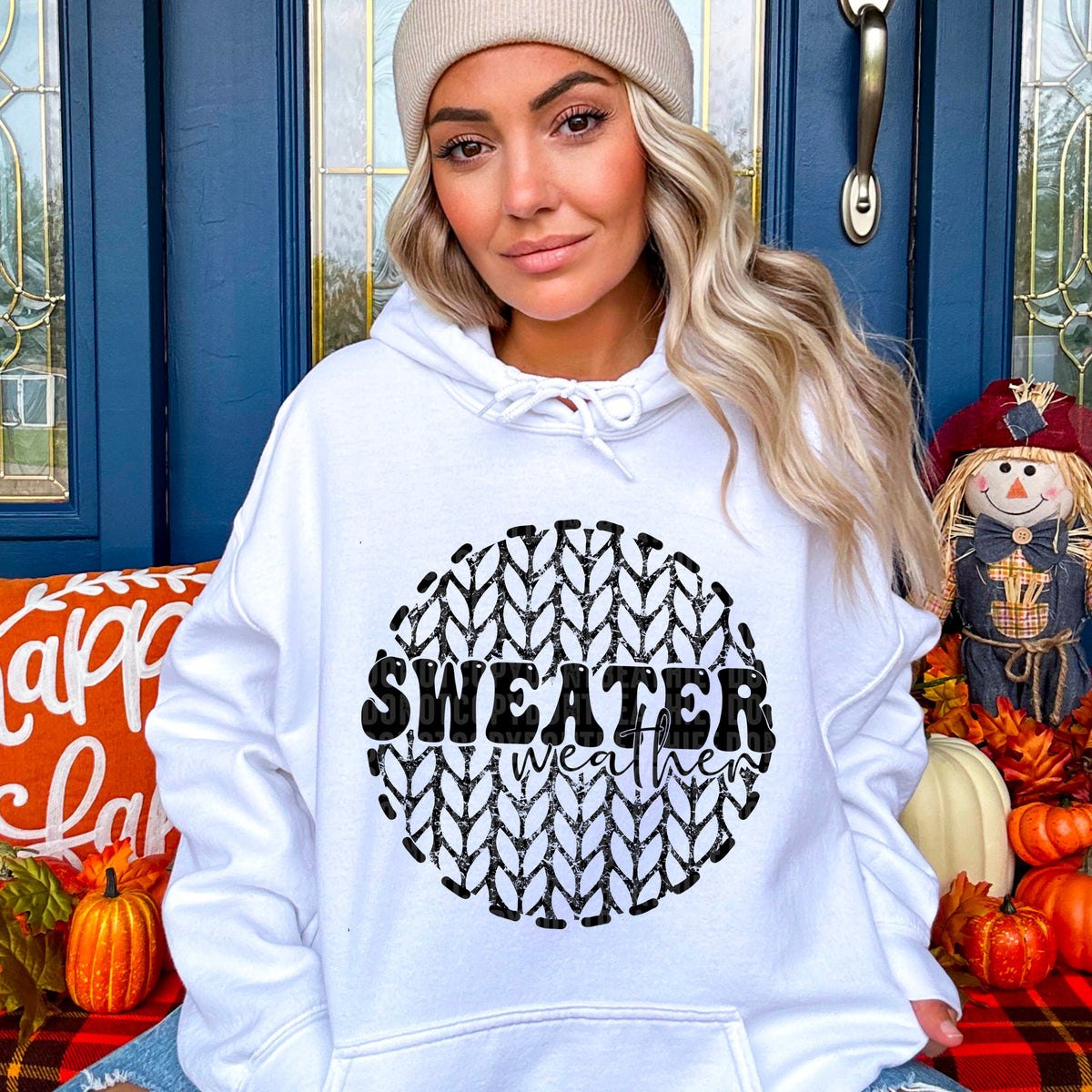Sweater circle 103532 DTF transfer
