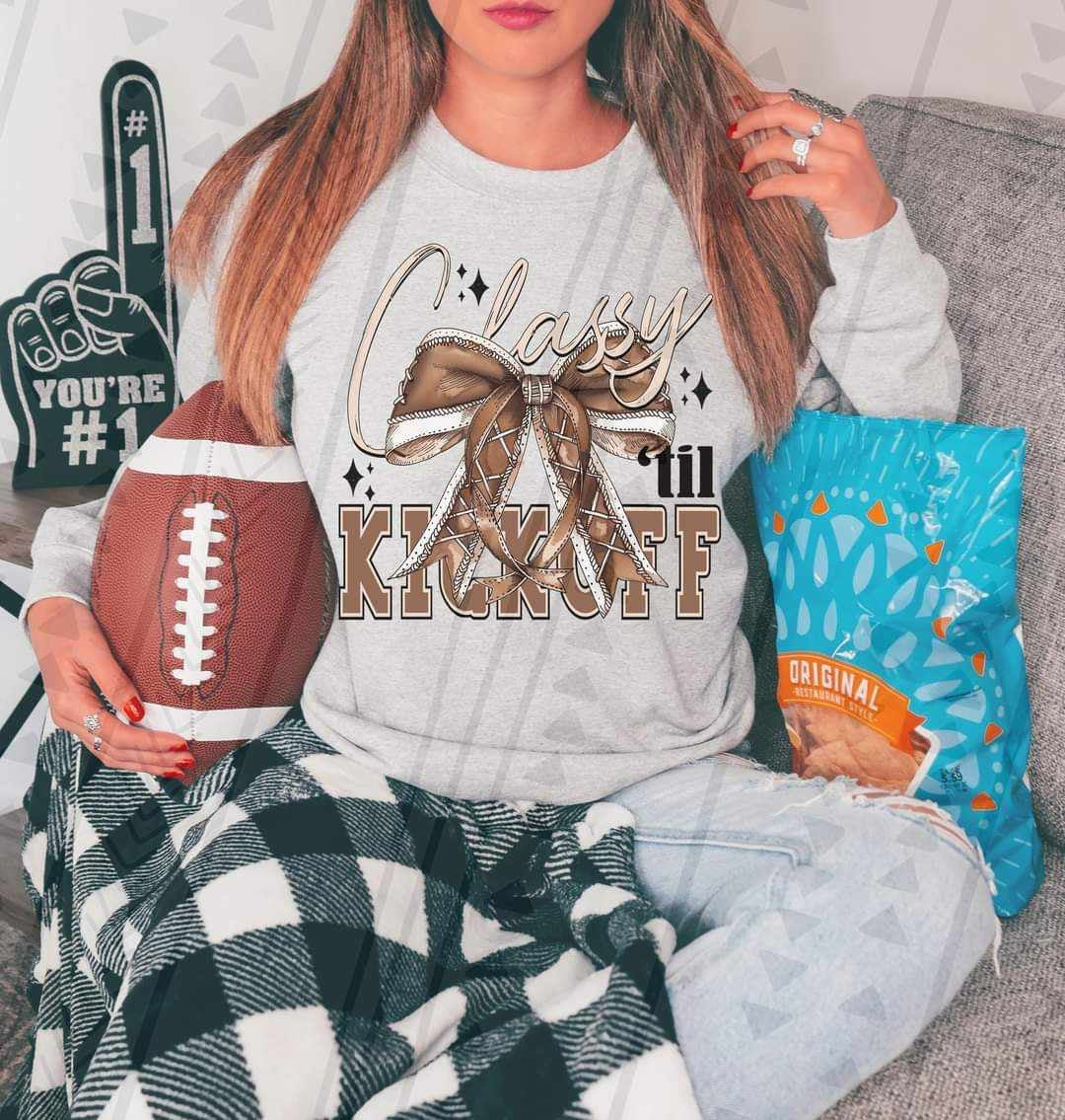Classy til kickoff bow 50189 DTF transfer