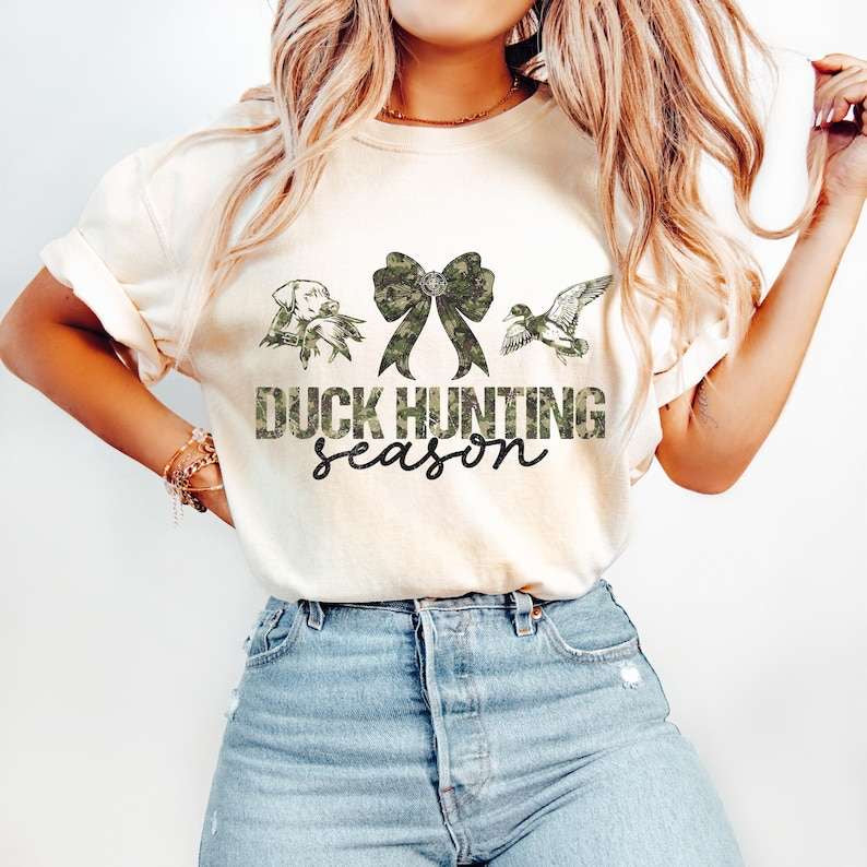 Duck hunting season 62171 DTF transfer