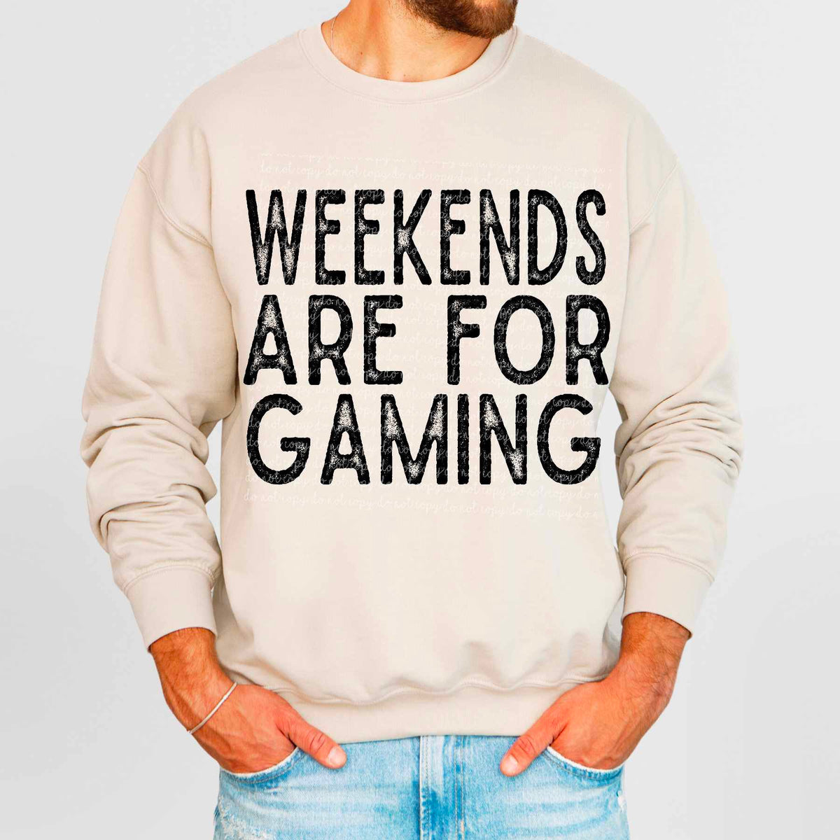 Weekends are for gaming (CMLD) 84728 DTF transfer
