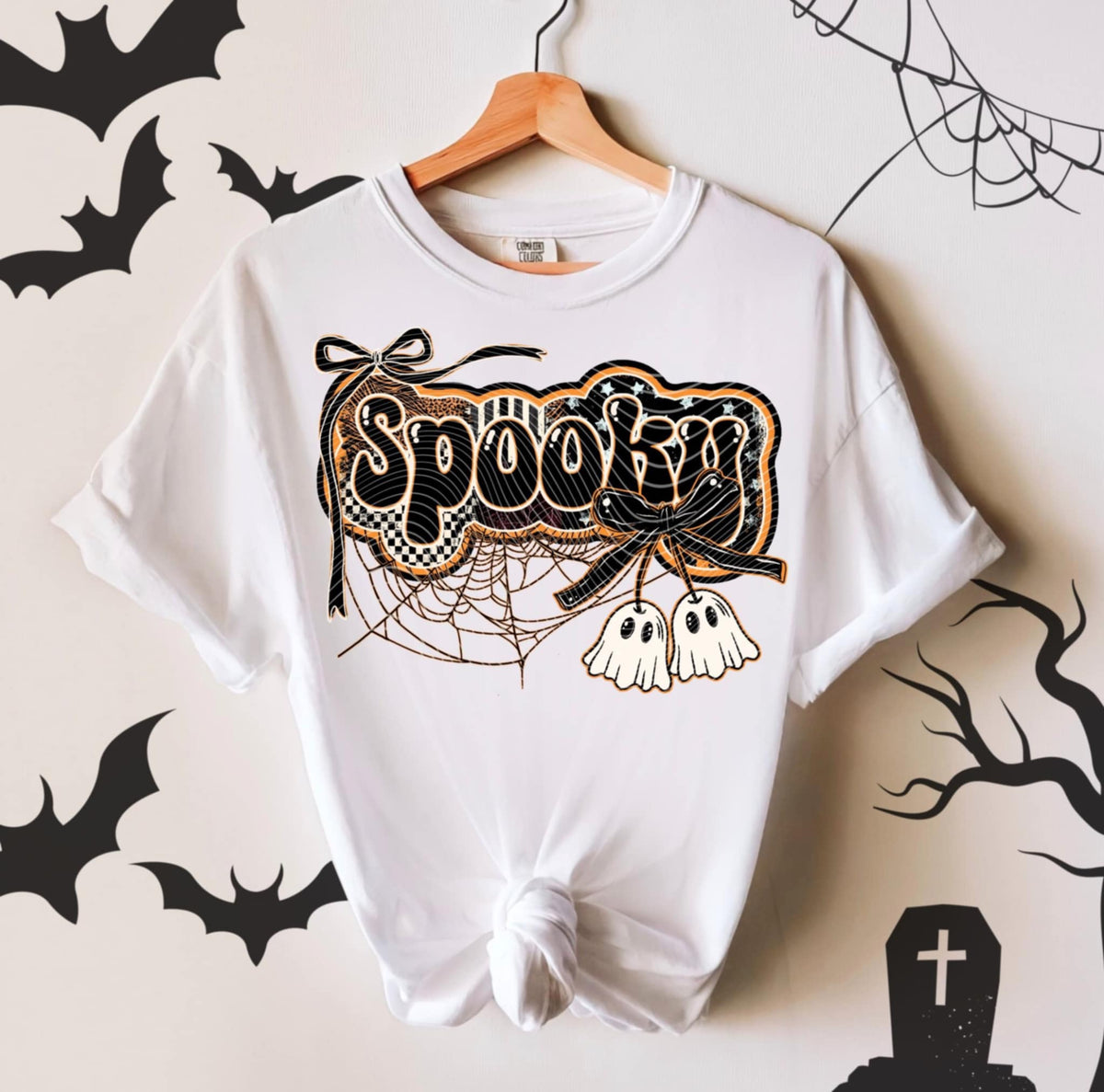 Spooky Ghost Cherries (ag) DTF transfer