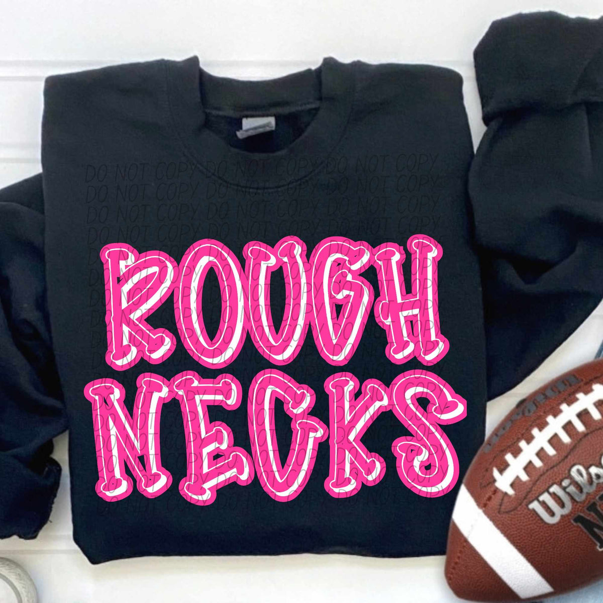 Roughnecks  hot pink 55333 DTF transfer