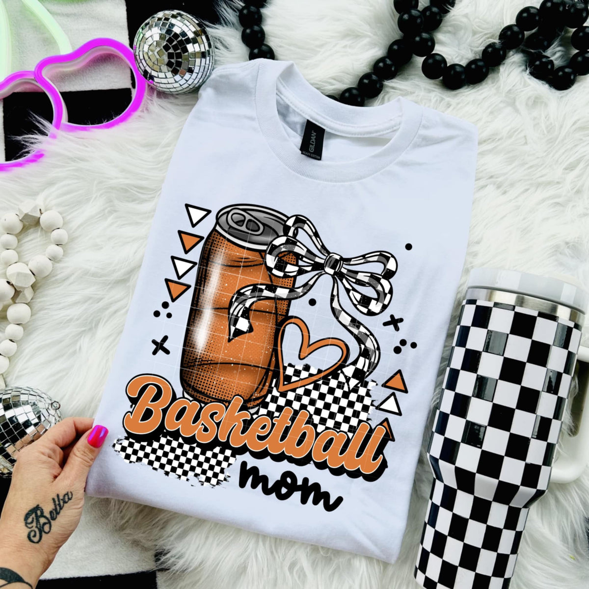 Basketball mom energy drink (CSC) 97723 DTF transfer