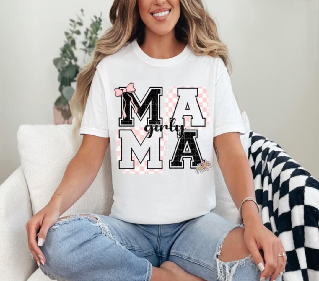 Girly mama (Linda) 106613 DTF transfer