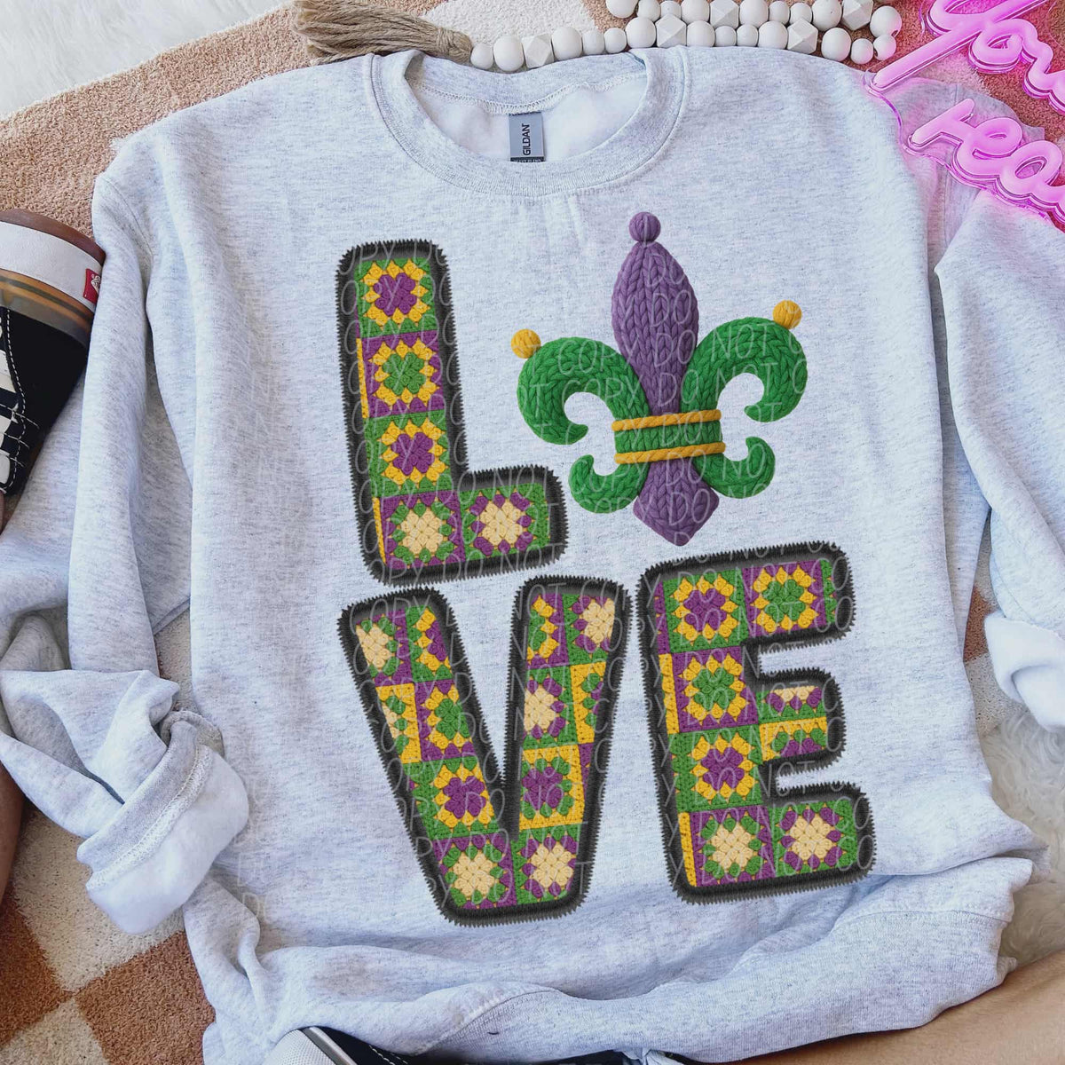 Love with fluer (city) DTF Transfer