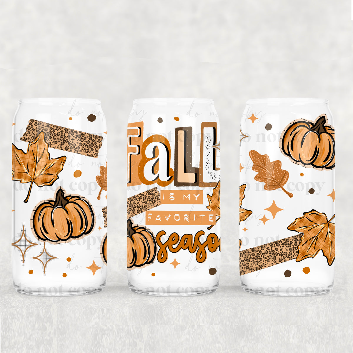 Fall is my favorite season (CSC) UV DTF Transfer