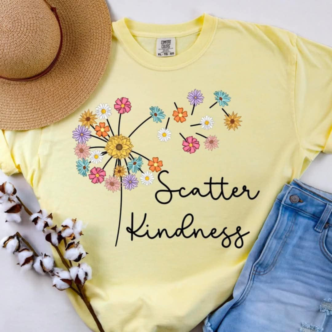 Scatter kindness (ABD) 95956 DTF transfer